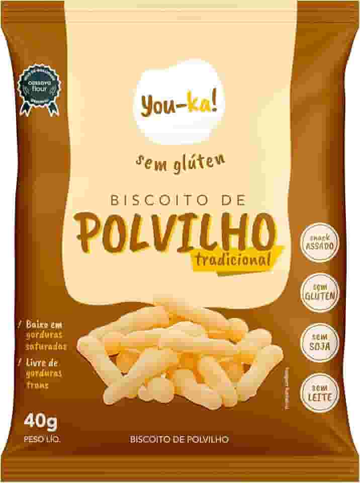 Biscoito de Polvilho Tradicional Sem Glúten You-k! 40g