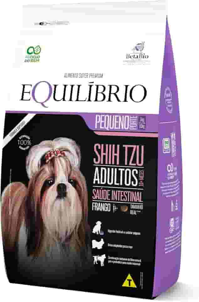 Ração Cães Equilibrio Raças Pequenas Adulto Shih Tzu Frango 1Kg