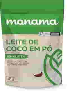Monama Leite De Coco Em Pó Vegano 180G
