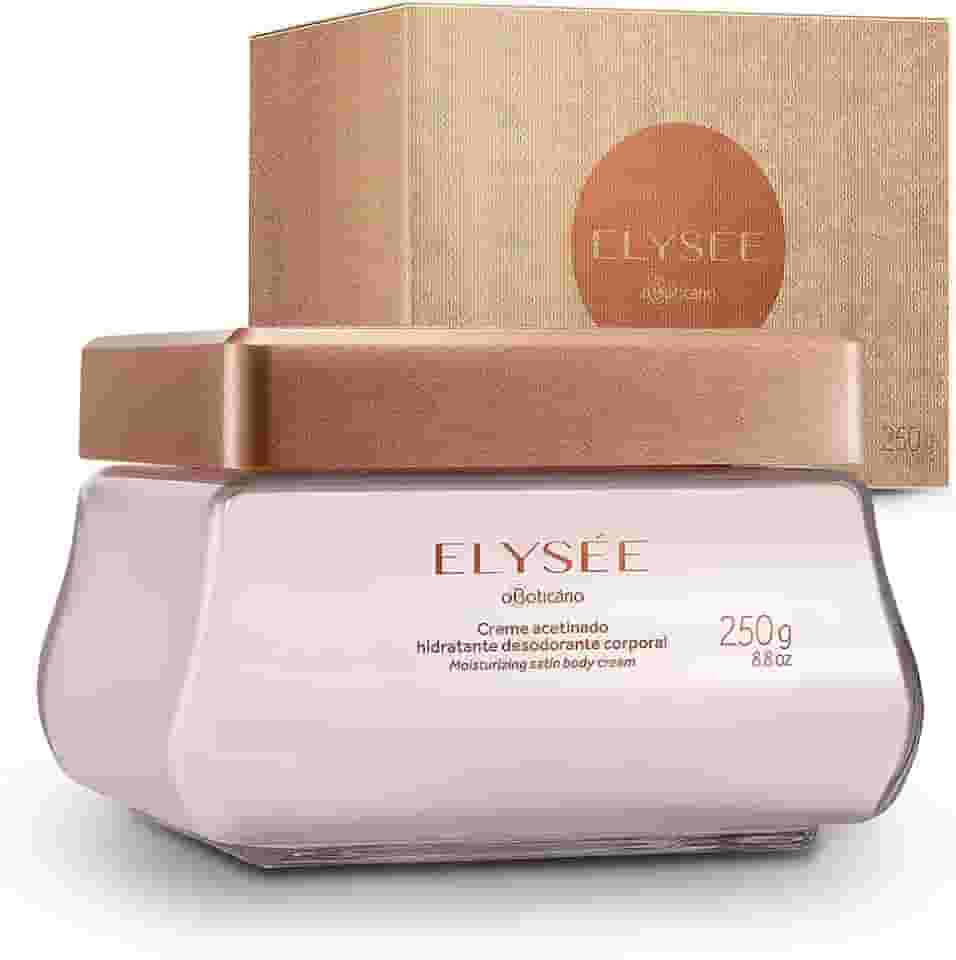 O BOTICARIO ELYSEE CREME ACETINADO HIDRATANTE CORPORAL 250g