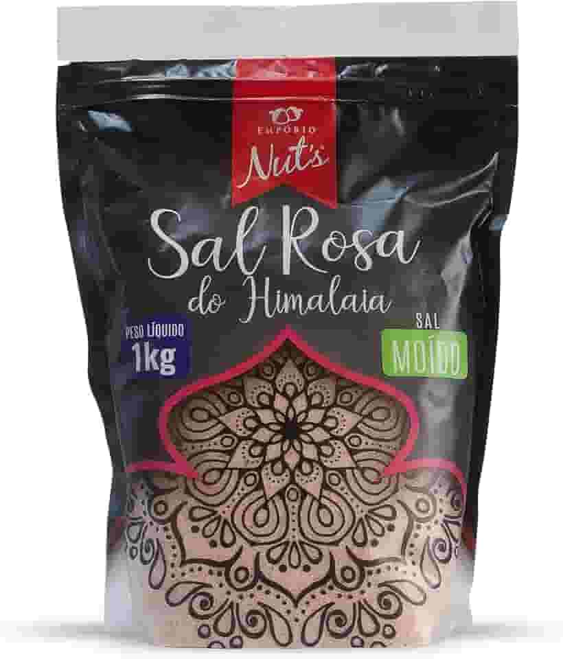 Sal Rosa do Himalaia Fino 1000g - Empório Nut's
