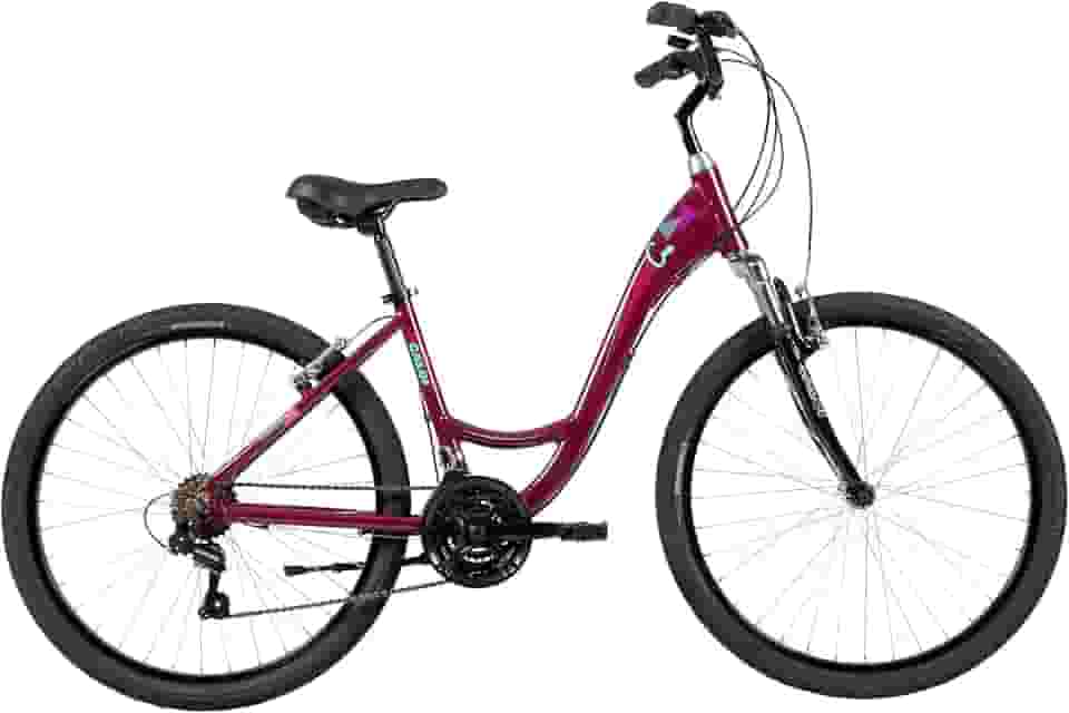 Caloi Bicicleta Ceci, Aro 26, Tamanho 17, Câmbio Shimano 21 Velocidades, Vinho