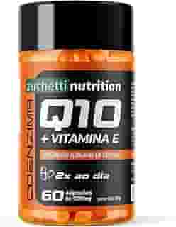 Coenzima Q10 100mg Coq10 Vitamina E com 60 Cápsulas Ubiquinona Ubiquinol Zuchetti nutrition