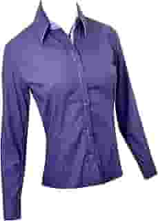 Camisa Social Feminina Manga Longa Lady Tie