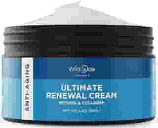 Creme Retinol para o Rosto - Creme noturno Retinol: O melhor corretor de manchas escuras, creme firmador de pescoço, creme de rugas para o rosto, creme de colágeno e hidratante de ácido hialurônico com manteiga de karité + vitamina E -118 g