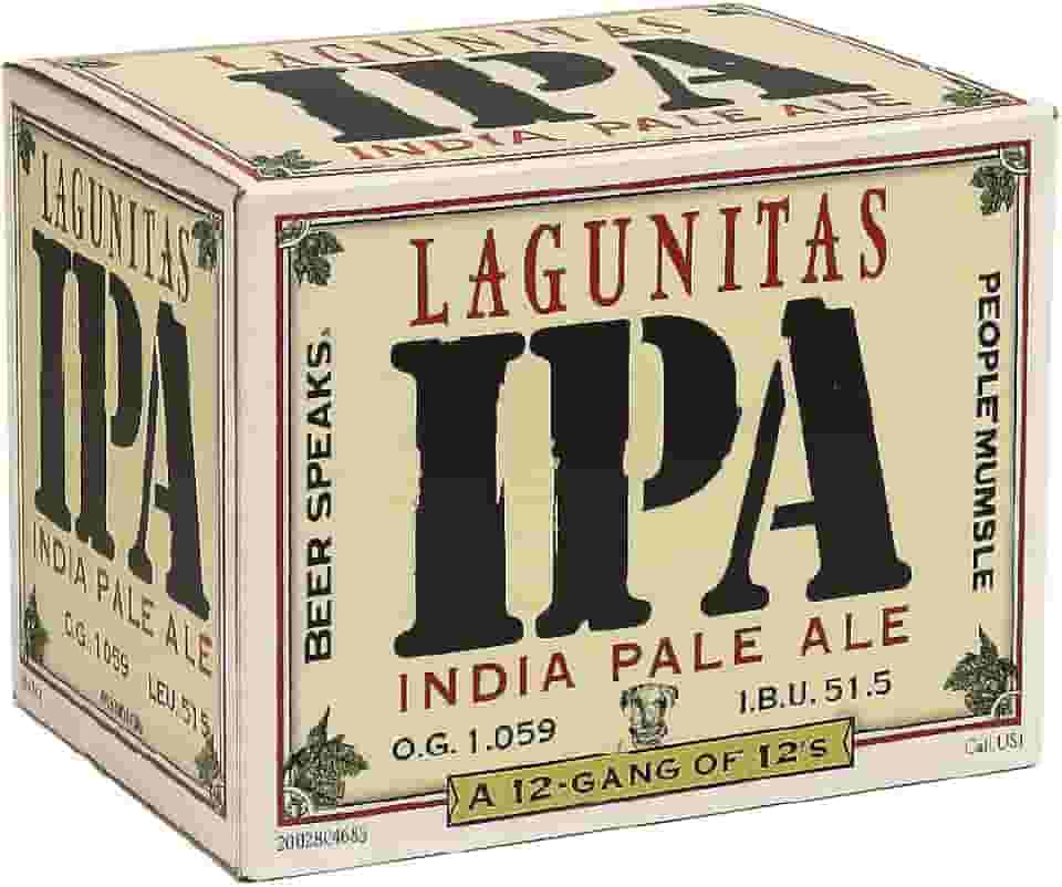 Lagunitas Cerveja IPA, Pack 12 Long Neck 355ml