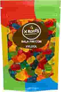 Bala De Ursinho Fini Com Xylitol Sem Açucar 1kg - X Roots
