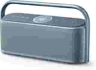 Soundcore Motion X600 da Anker Caixa de Som Portáteis Bluetooth, Áudio Espacial Hi-Res, 50W Sem Fio, IPX7 à Prova D'Água, Pro EQ, Entrada AUX, Ideal para Casa, Escritório, Quintal e Banheiro, Azul