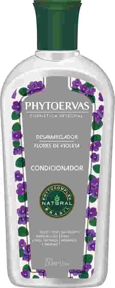 Phytoervas Condicionador Uso Diário 250 Ml Desamarelador
