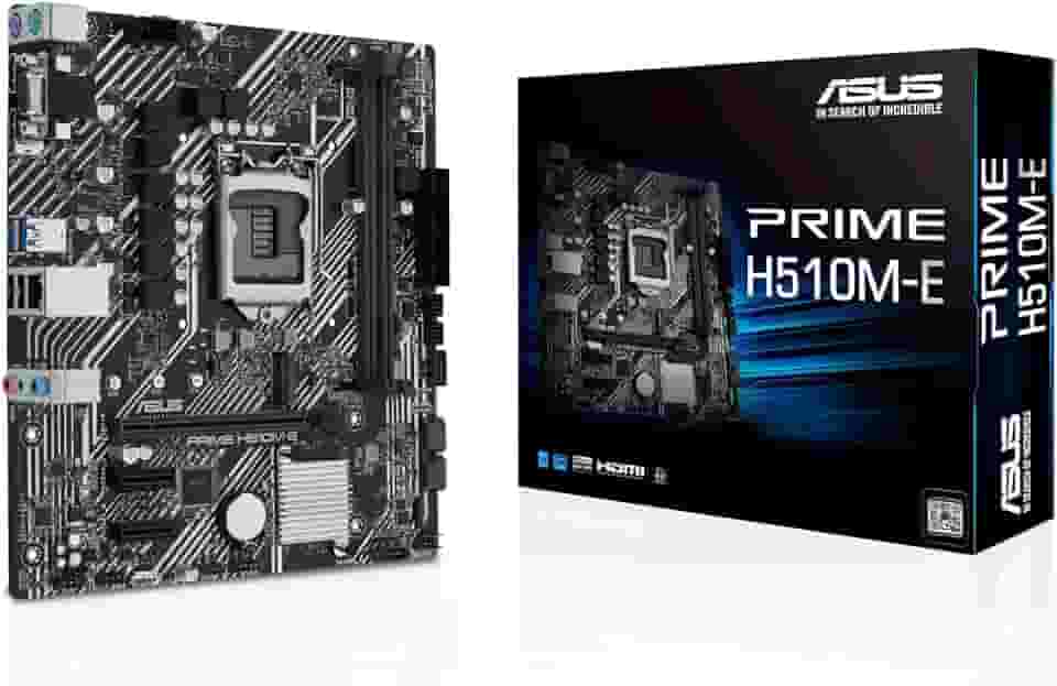 Placa Mãe ASUS Prime - H510M-E, Intel LGA 1200, microATX, DDR4