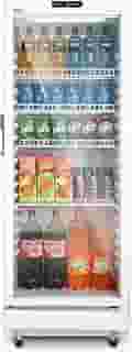 Refrigerador Expositor Vertical EOS 231 Litros Eco Gelo Digital Branco EEV210B 220V