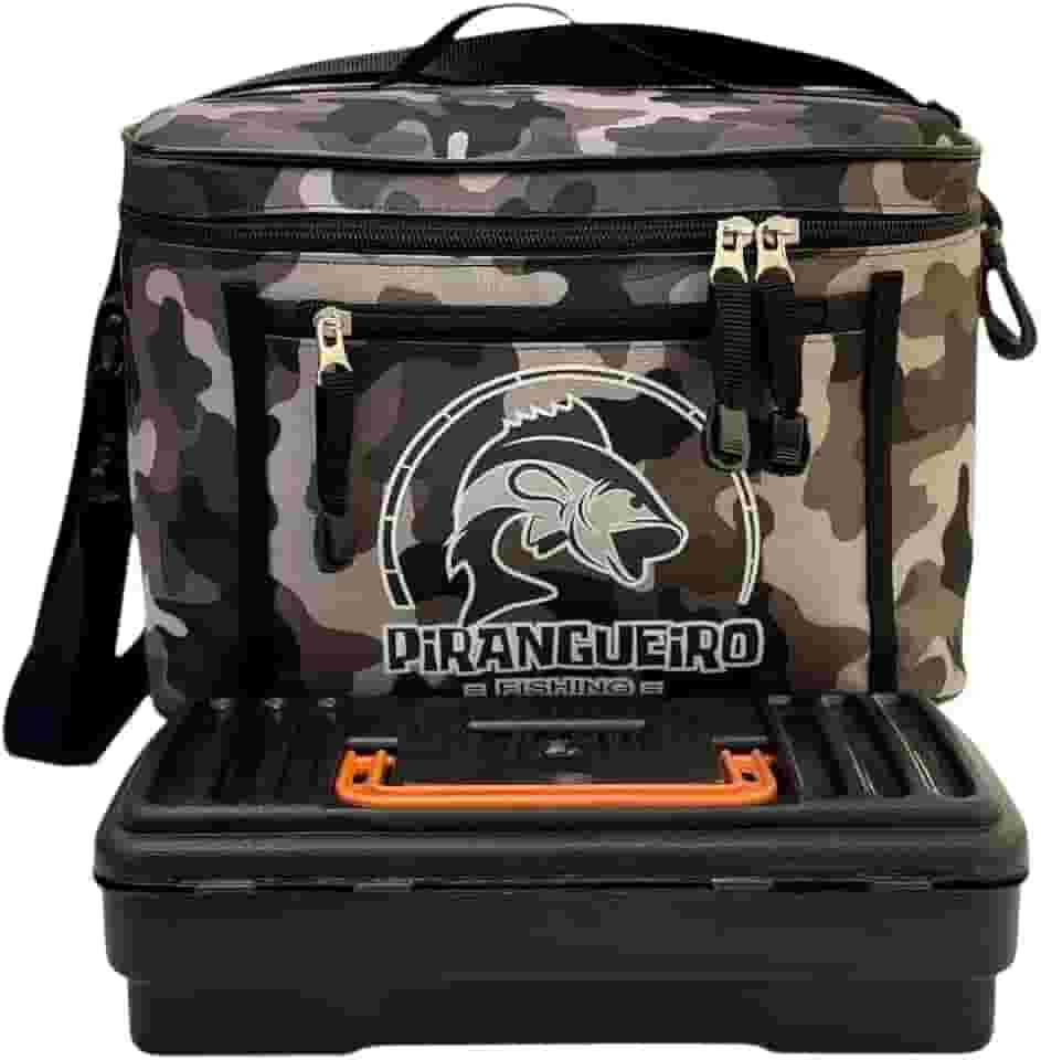Bolsa Pesca Organizadora Reforçada Pirangueiro C/Maleta