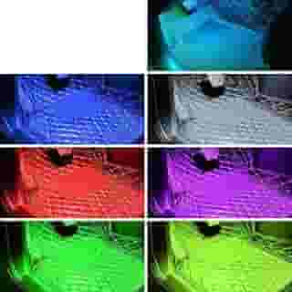Iluminação Para Estetica Automotiva Luz Interna Para Carros Teto Carro (Multicolorido)