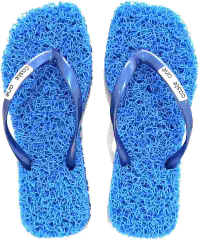 Chinelo Square Confort indicado para pessoas que sofrem com Esporão de Calcâneo, Fascite Plantar, Hiperidrose Plantar e Neuroma de Morton, Massageador para os pés, sensação de estar pisando em um tapete leve e macio tornando seu caminhar mais confortável a cada passo.