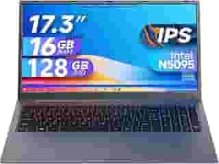 IJKKJI Laptop – laptop, laptop de 17 polegadas, 16 GB DDR4 RAM 512 GB SSD, Celeron N5095, computadores com Win 11, tela 1920 x 1080, Tipo-C, HD para empresas e estudantes HDMI, USB 3.0, tipo C