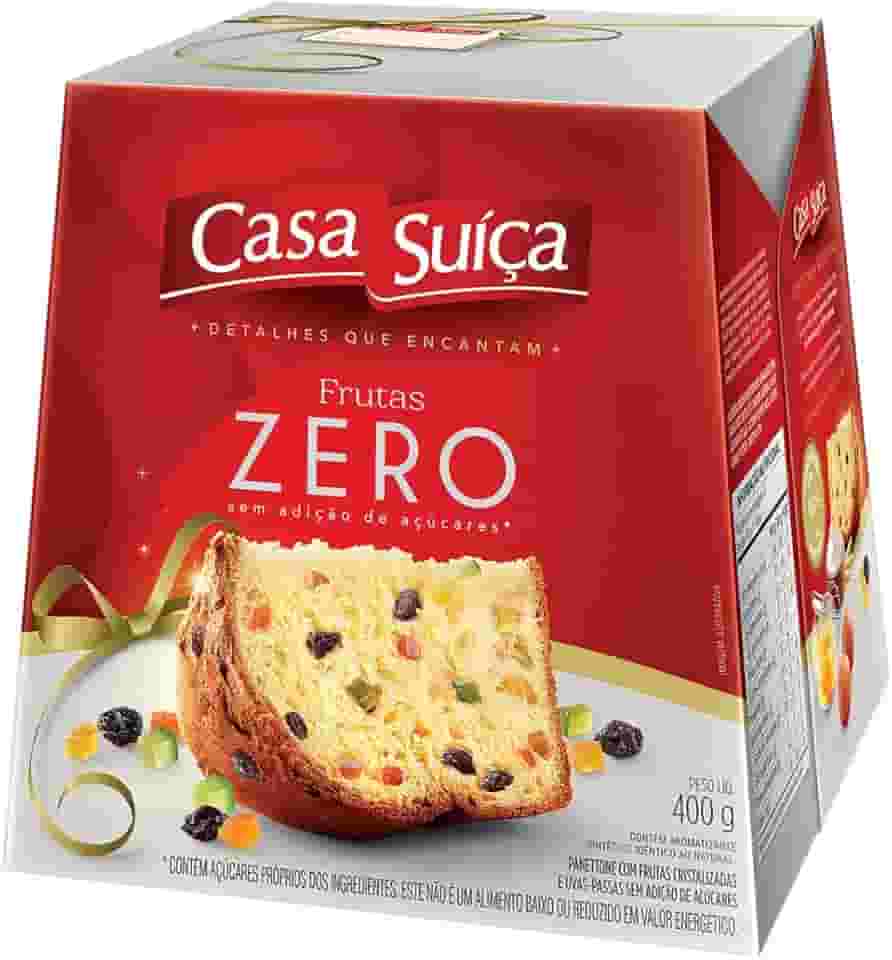Casa Suíça Panetones Casa Suiça Zero Frutas 400G