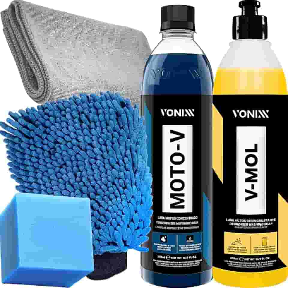 Shampoo Automotivo V-mol Moto-v Pré Lavagem 500ml Sujeira Pesada MotoMol Vonixx