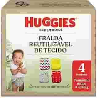 Huggies Fralda Reutilizável Eco Protect Tam. Único - 4 un