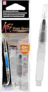 SAKURA Pincel de água Koi – Pincel de água para aquarela – Tanque de 4 ml – Ponta de pincel pequena