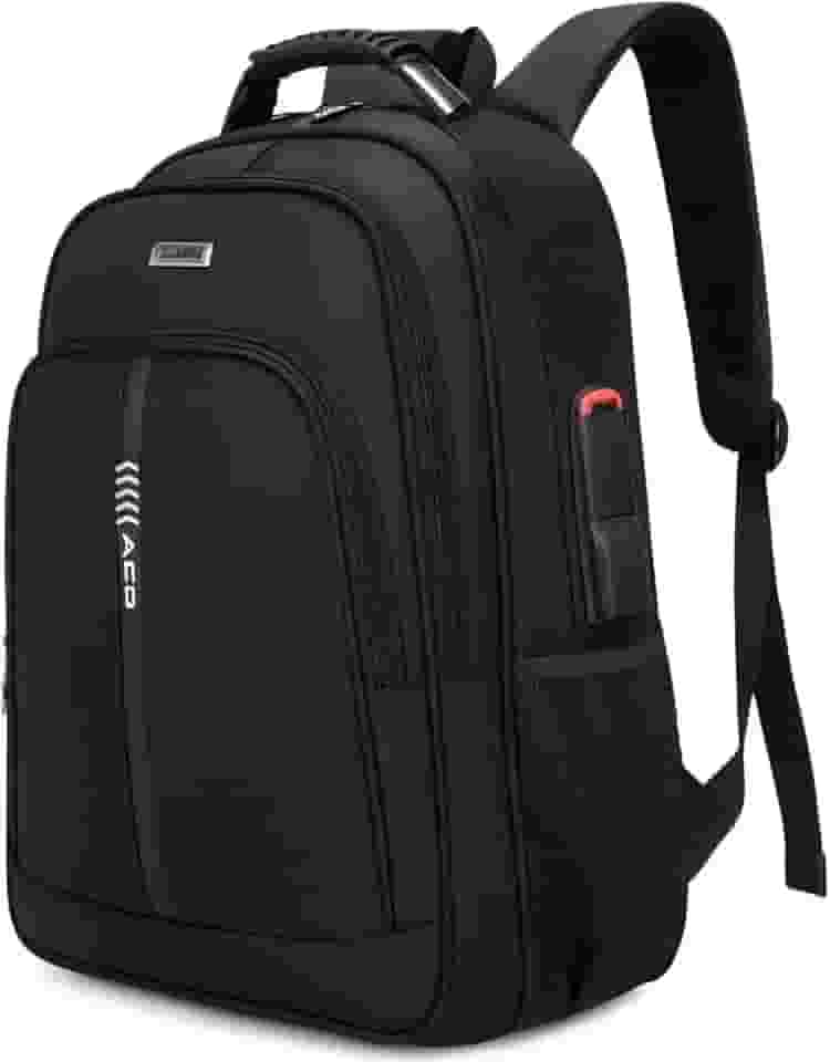 Mochila Executiva Impermeável para Notebook até 17,3” – Antifurto com Cabo de Aço, USB Externa, Masculina Grande, Trabalho e Viagem