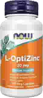 L-OptiZinc 30mg - 100 Capsulas veganas - Now Foods