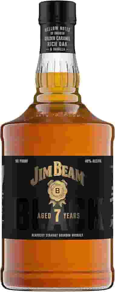 Whiskey Bourbon Americano Jim Beam Black Extra Aged 7 anos 1L