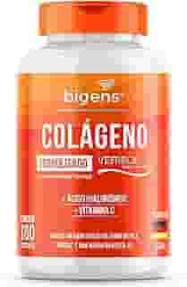 Colágeno Hidrolisado Verisol com Ácido Hialurônico e Vitamina C, 180 Capsulas, Biogens