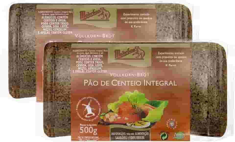 Pão Integral Centeio Meierbaer Pacote 500g ( 2 X 500g )