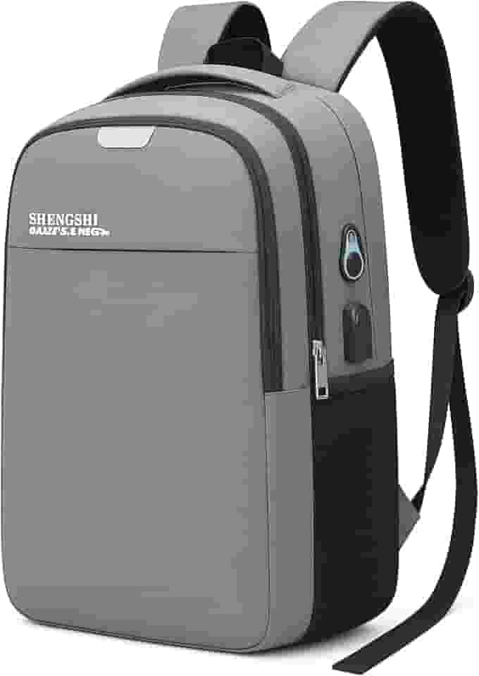 Mochila Executiva Unissex para Notebook até 15.6” - com Entrada USB e Passa-fio para fone – Ideal para Faculdade, Trabalho e Viagens – Antifurto, Reforçada e Confortável - Masculina e Feminina