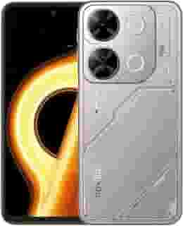 Smartphone Itel P65, 256GB+6+6GB RAM (Titânio) Tela de 6,7', Câmera de 50MP, NFC, Bateria 5000 mAh