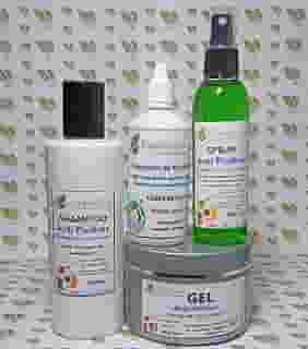 Empório Vida Kit Anti Piolhos, Shampoo 250ml, Spray 100ml e Gel 300ml, Fórmula Natural com Aroma Tutti Frutti