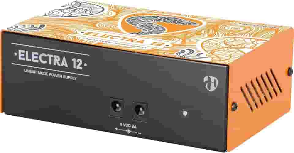 HAYONIK, Fonte Linear para 12 Pedais de Efeito ELECTRA 12 9Vdc 2000mA