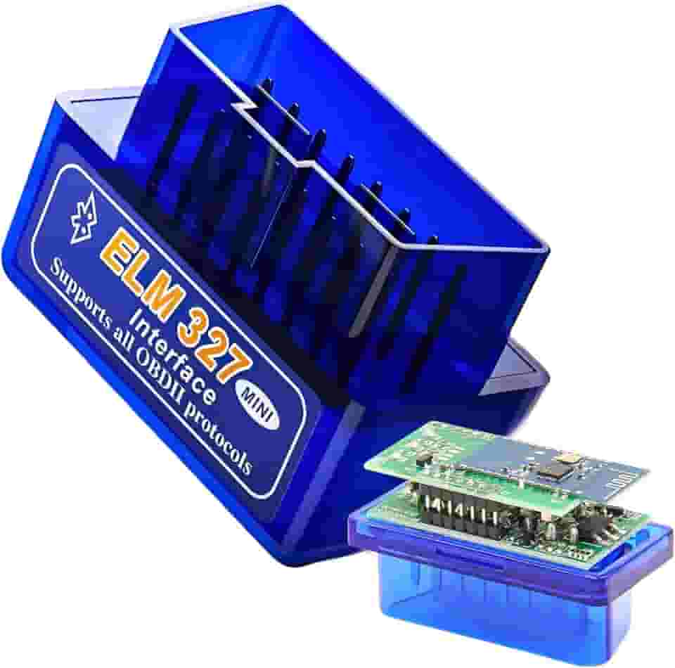 Mini Scanner Automotivo Bluetooth ELM327 Interface OBD2 Diagnóstico de Veículos Versões 1.5 e 2.1 (Versão 1.5 Placa Dupla)