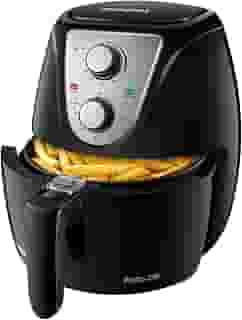 Fritadeira Sem Óleo Air Fryer Pratic 3,6L, Mondial, Preto/Inox, 1500W, 110V - AF-36-BI