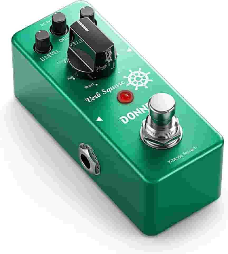 Donner Digital Reverb Guitar Effect Pedal Verb Square 7 Modes