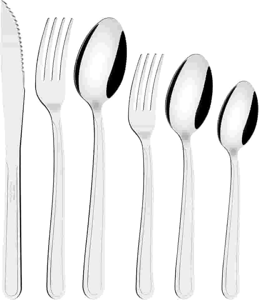 Faqueiro Tramontina Búzios em Aço Inox 36 Peças