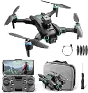 Drone Com Camera Drone Profissional 4K HD Câmeras Fluxo óptico FPV Mini Controle Remoto Quadricóptero Bolsa De Transporte GN-503