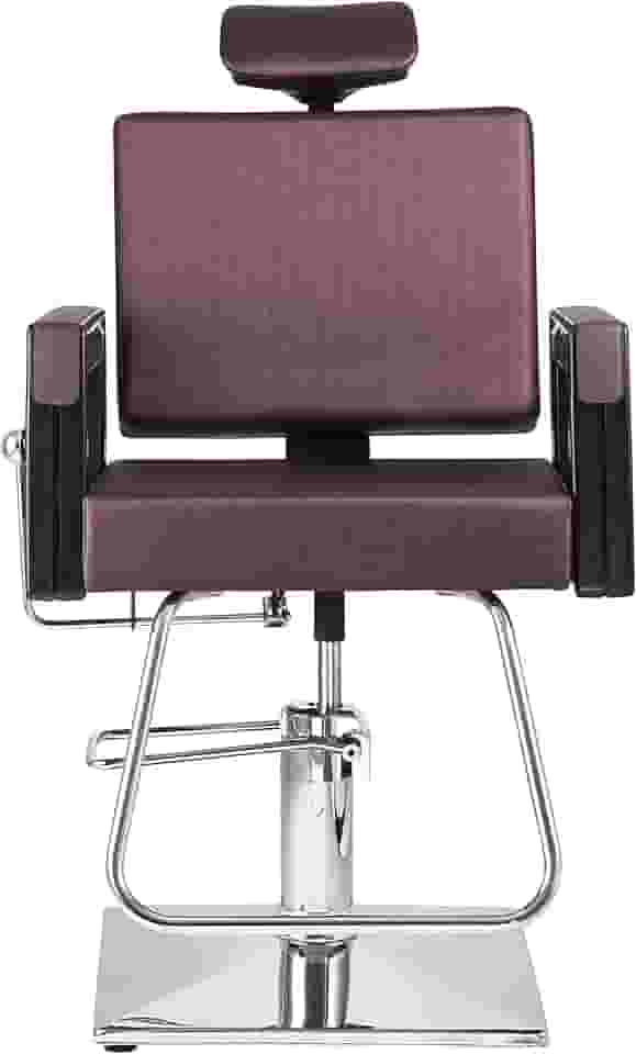 Square Dompel Poltrona Cadeira Reclinavel P/Barbeiro Maquiagem Salao Vinho