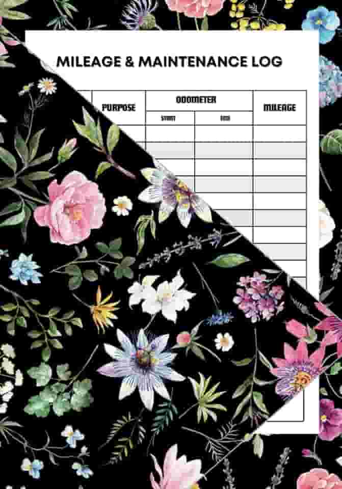 mileage and expense log book for taxes for self employed: 2024 Vehicle Mileage Tracker Notebook