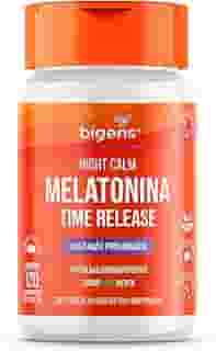 Night Calm Melatonina Time Release, 120 comprimidos, Biogens, Bigens