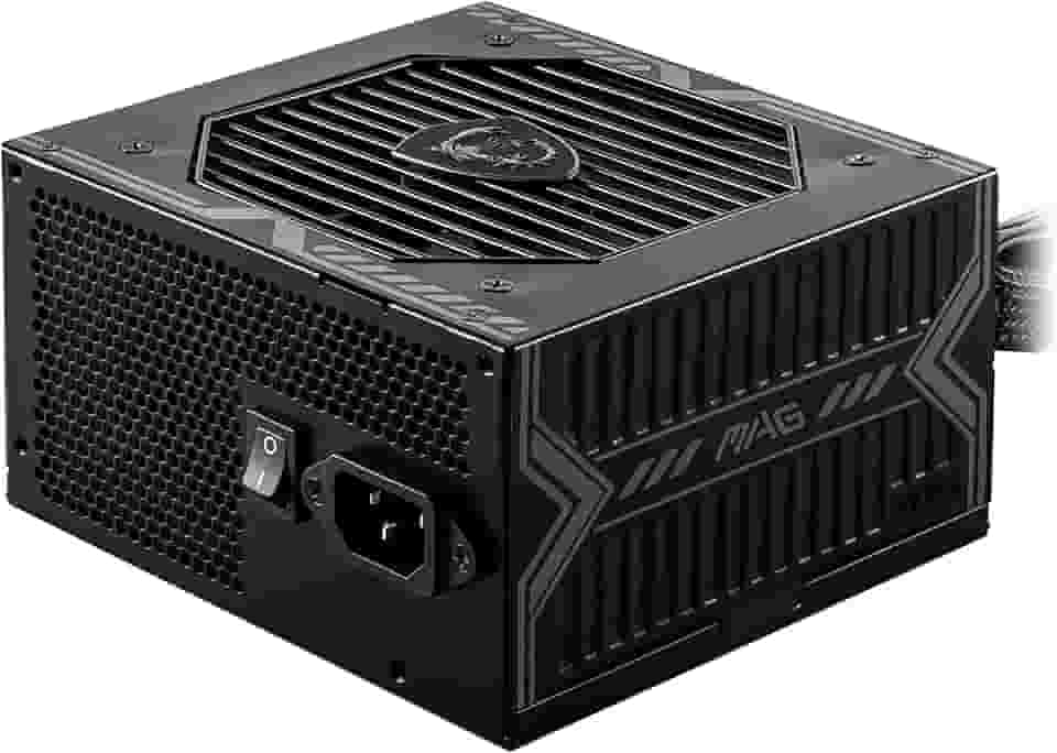 Fonte de Alimentação MSI MAG A650BN, 650W, 80 Plus Bronze, PFC Ativo, Com Cabo, Preto - MAGA650BNL