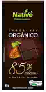 Chocolate 85% Cacau Orgânico Native 80g