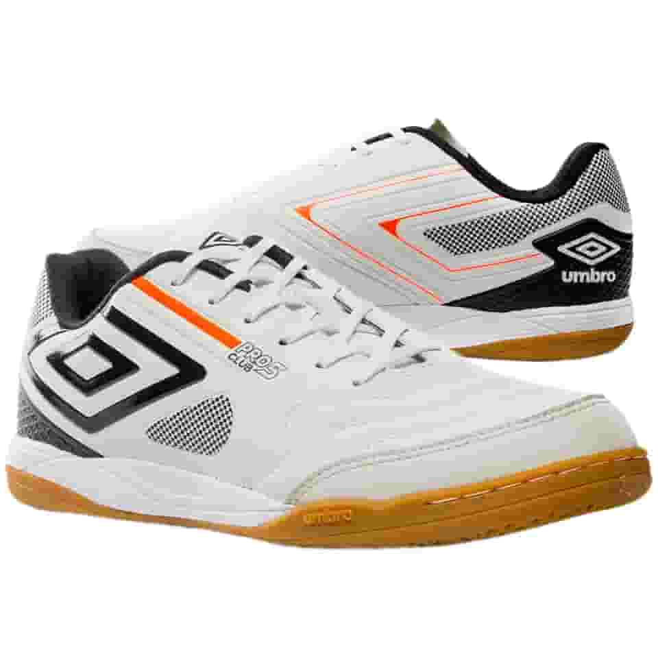 Chuteira Umbro Futsal Pro 5 Bump Club Preta e Cinza