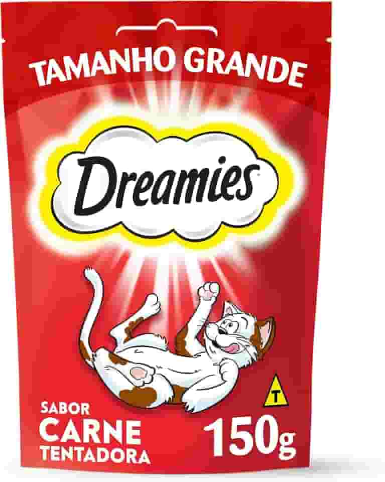 Dreamies Petisco Carne Tentadora Gatos Adultos 150G