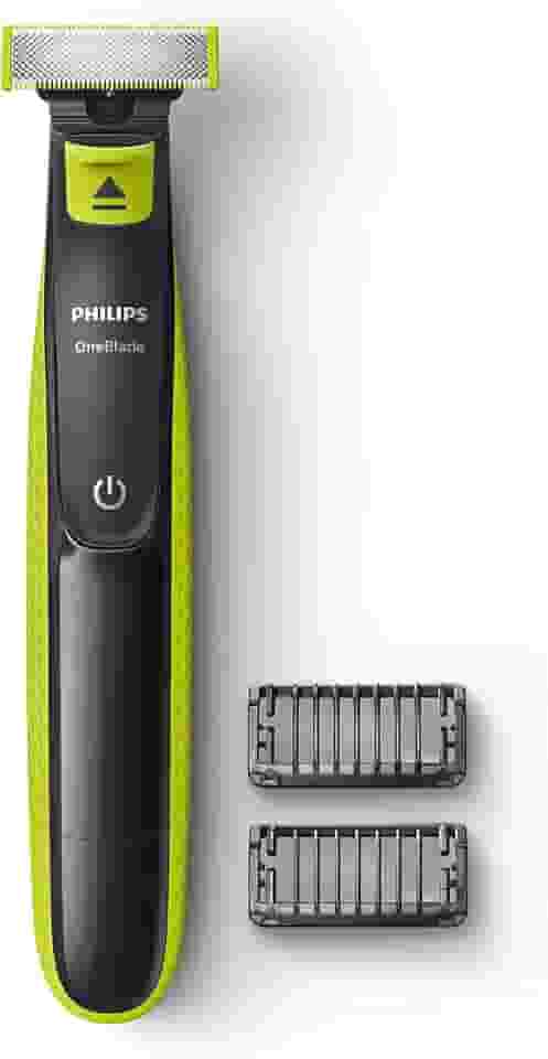 Philips OneBlade QP2521/10 Aparador e barbeador elétrico de barba, Bivolt, com 2 pentes