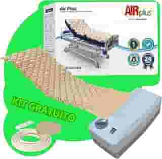 Colchão Anti Escaras Pneumatico PREMIUM Completo 110v com Compressor e KIT DE REPARO GRATIS