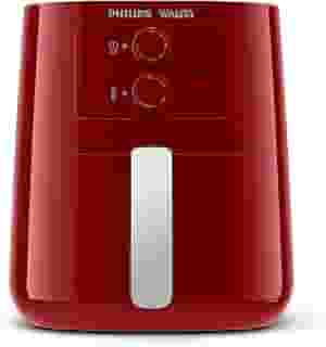 Fritadeira Airfryer Série 3000, Philips Walita, com 4.1L de capacidade, Vermelha, 1400W, 110v, RI9201/41