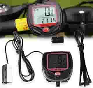 Genérico Velocímetro COM FIO para Bicicleta, 15 Funções, Visor LCD, Resistente à Água
