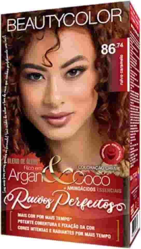 Coloração Kit BEAUTYCOLOR - 86.74 Ruivo Caramelo