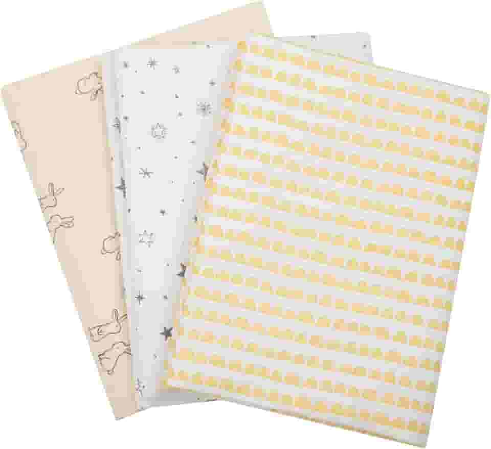 PAPI DESDE 1974 Cueiro Flanel Papi Compose Estampado Para Bebê 80Cm X 50Cm Contém 03 Un